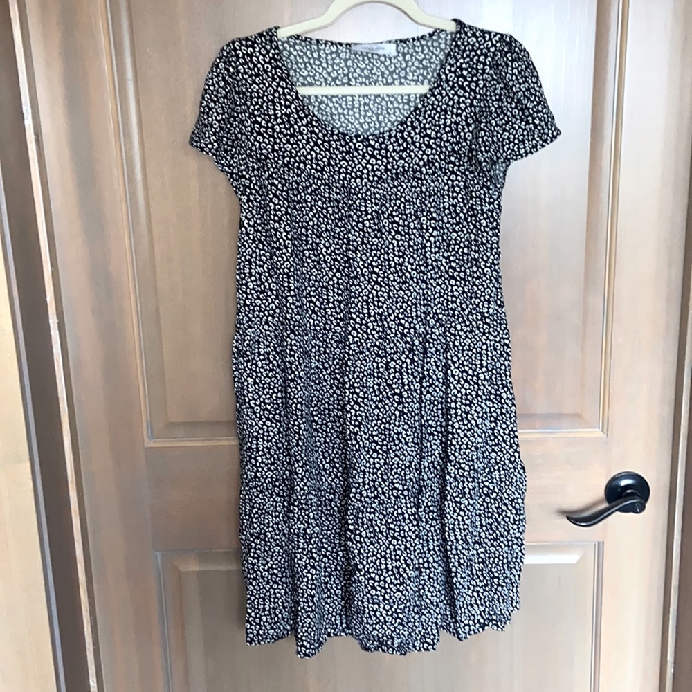 Carly Jean Los Angeles Leopard Print Dress Size S